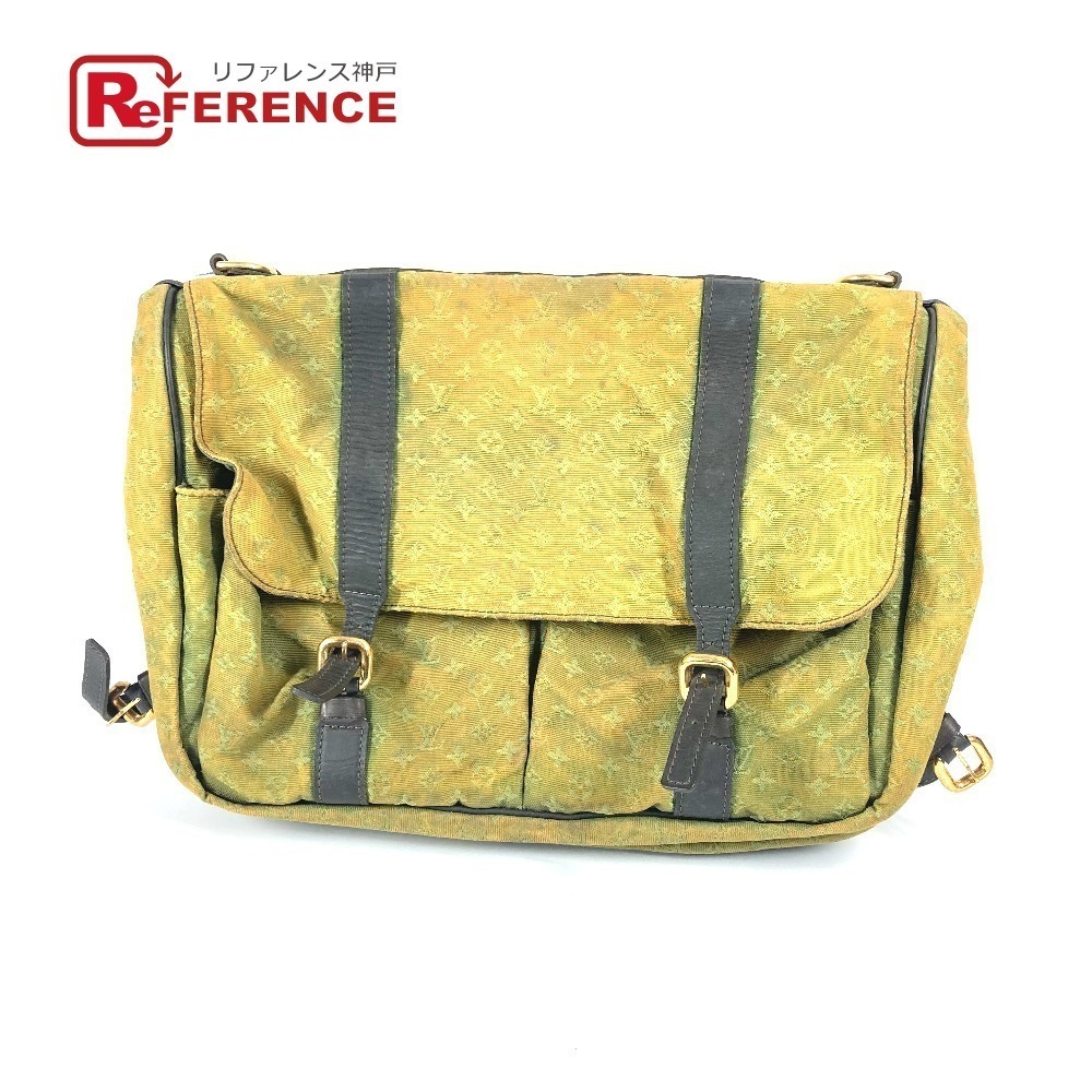 Louis Vuitton Monogram Sac Maman crossbody bag canvas khaki Green